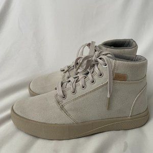 Chaco High Top Tan Sneakers